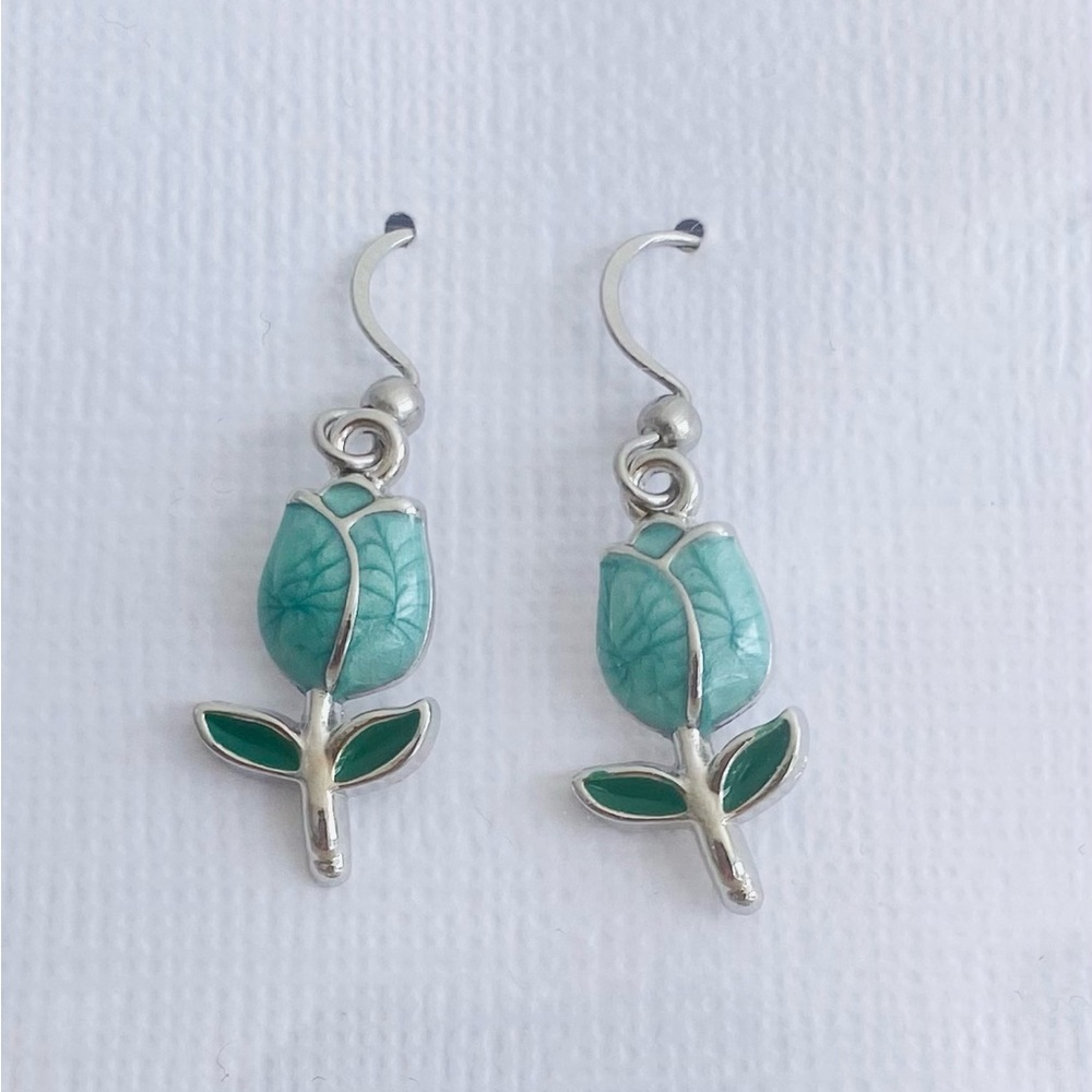 Assorted Springtime Tulip Earrings - Picture 5 of 6